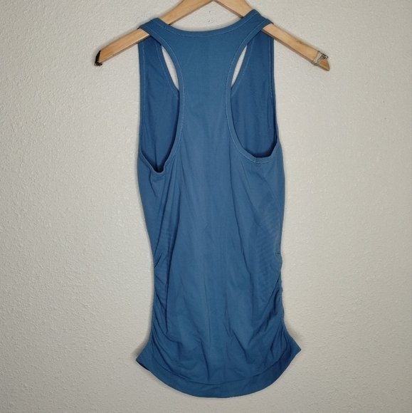 Athleta Speedlight Seamless Racerback Tank Top Blue Size Small - Picture 4 of 6